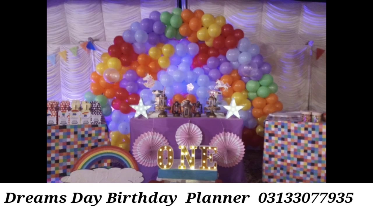 Birthday Planner karachi YouTube