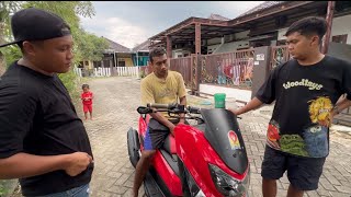 The New Look Of Pake Raras Motorcycle After The Traffic Accident With Denny Bathang