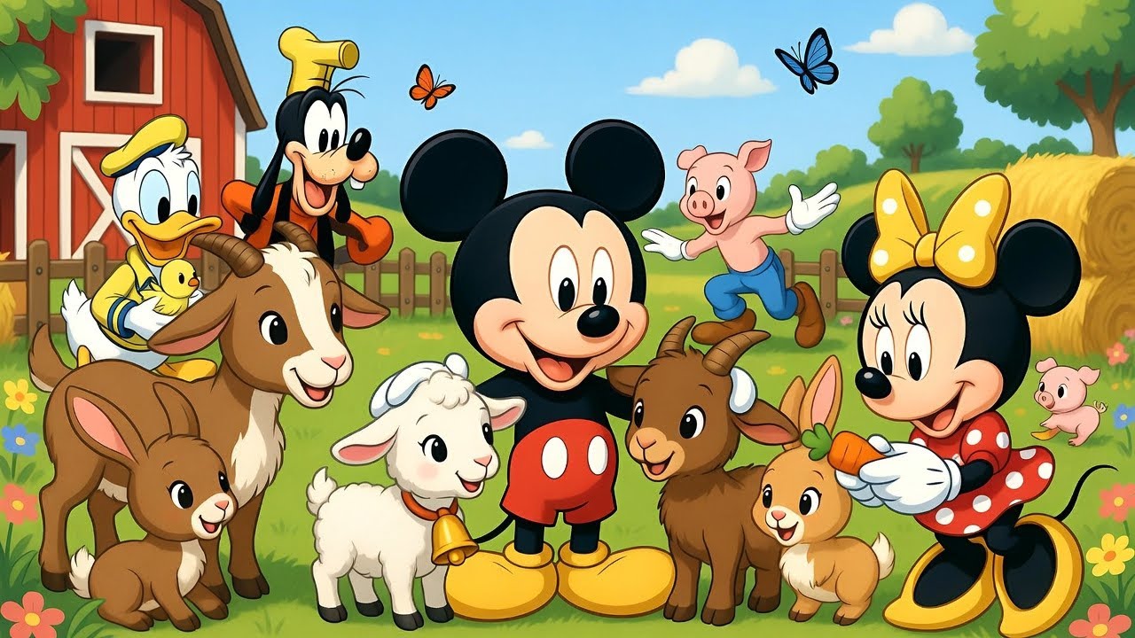 Mickey’s Magical Petting Zoo Adventure – Meet the Cutest Farm Friends!
