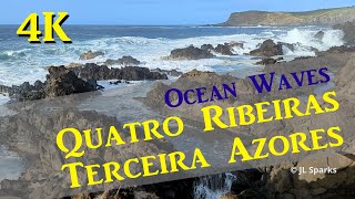 Ocean Waves: Quatro Ribeiras, Terceira Azores