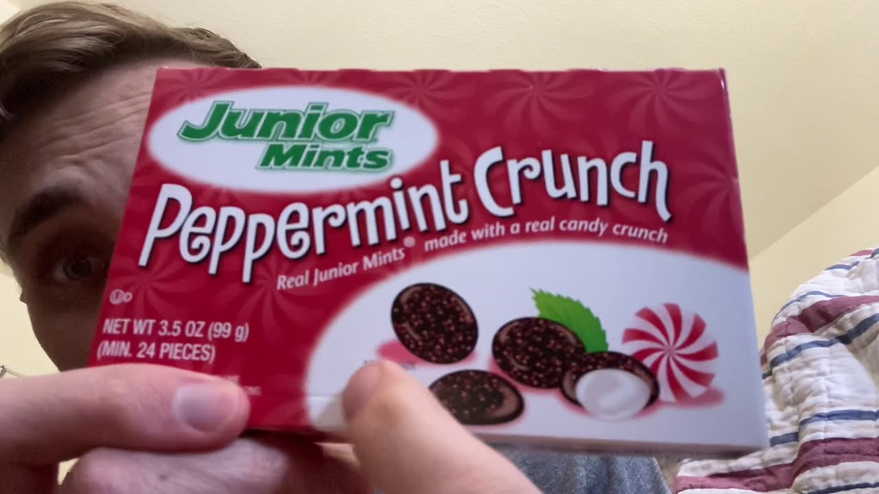 Peppermint crunch junior mints review YouTube