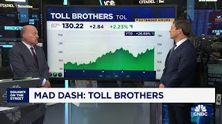 Cramer’s Mad Dash: Toll Brothers