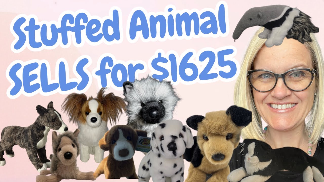 Thumbnail for Sold for $1625 on ebay Douglas Plush Selling for Big Money Stuffed Animals you can Flip