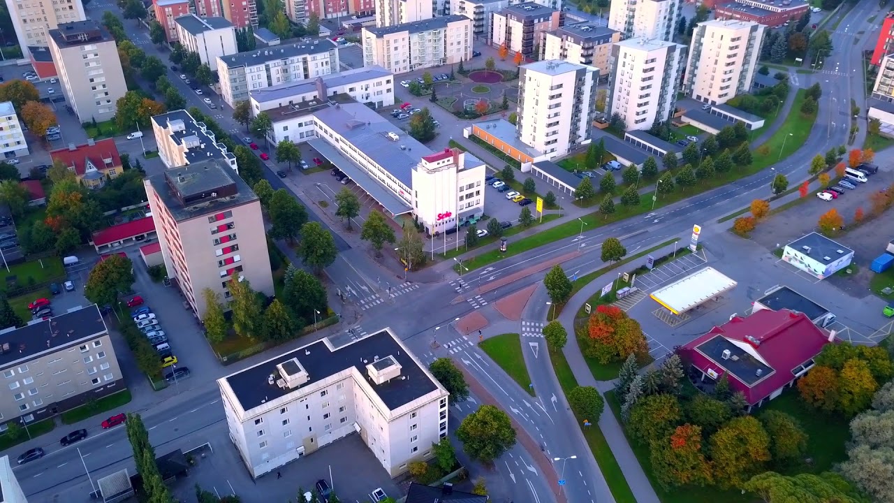 Porin keskustaa 2017