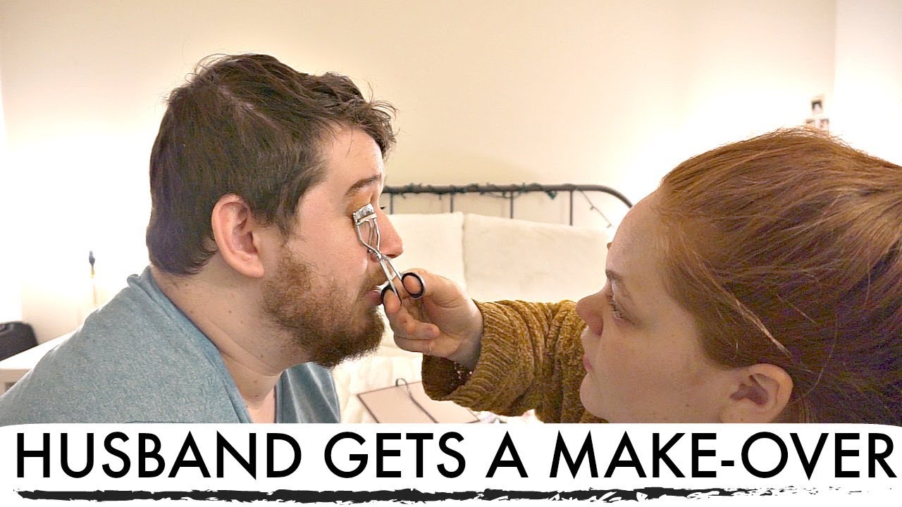 WIFE DOES HUSBANDS MAKEUP YouTube