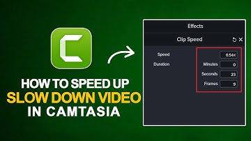 How to Speed Up or Slow Down a Video in Camtasia | Camtasia Tutorial 2025