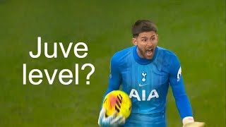I found Vicario's Last 48 Shots On Target Conceded...
