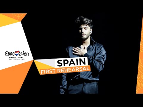 Blas Cantó - Voy A Quedarme - First Rehearsal - Spain ?? - Eurovision 2021