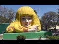 Pregnant Girl Theme Park Attraction Walk-Through Selva Magica Mexico