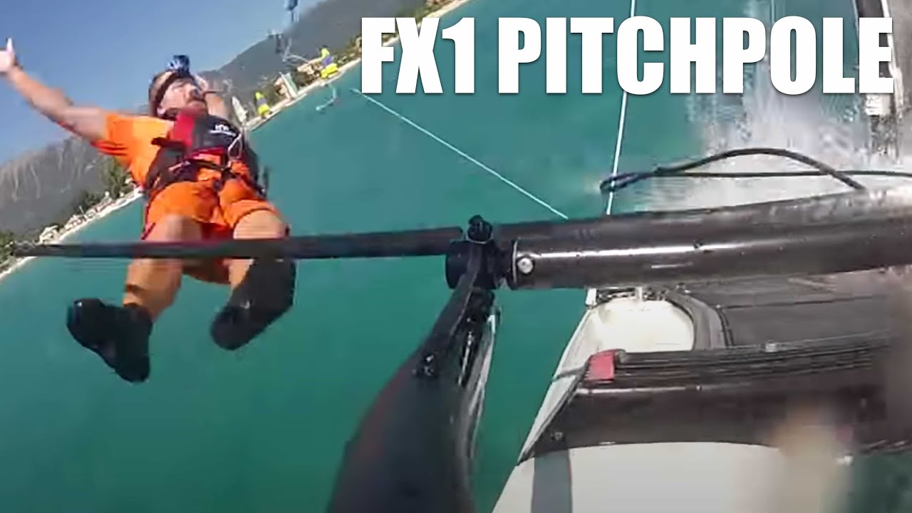 Hobie Cat Big Pitchpole!