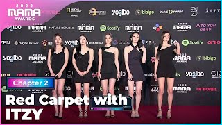 [2022 MAMA] Red Carpet with ITZY | Mnet 221130 방송