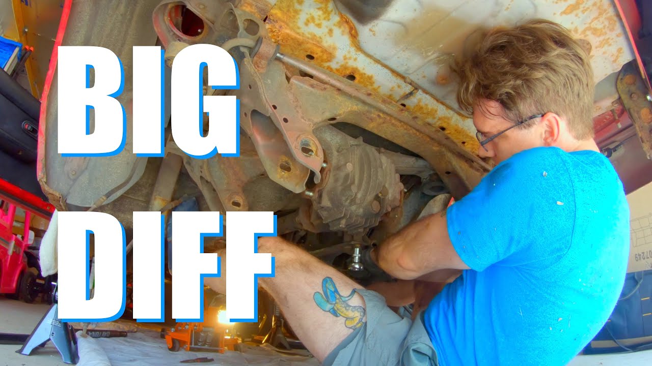 What a DIFFerence a little elbowgrease can make Removing the Miata's