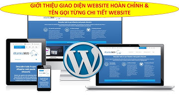 Bài 3 Giới thiệu giao diện website hoàn chỉnh và tên gọi từng chi tiết web | Học làm Website A-Z