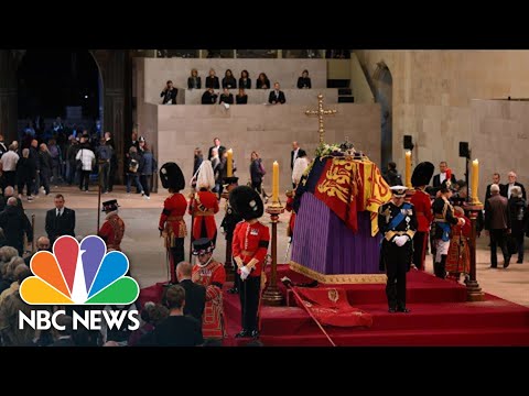 King Charles II Stands Solemn Vigil Beside Queen&rsquo;s Coffin In Westminster