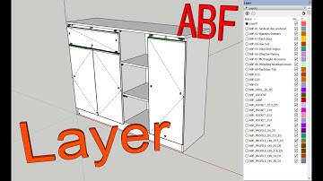 Bí mật Quản lý layer sketchup -ABF sản xuất gỗ công nghiệp dạng tấm ThạchKts