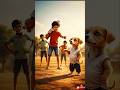 गरीब पिल्ले का क्रिकेट सपना 🏏🔥 | Poor Puppy’s Big Dream 🌟🐶#ai#puppy#dog#jalebi#emotionalstory