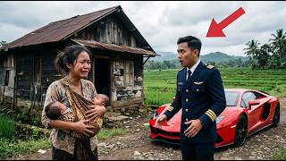 PILOT SYOK KETIKA PULANG KE KAMPUNG MELIHAT ISTRI DAN ANAKNYA MASIH HIDUP TINGGAL DI GUBUK REYOT !!