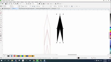 Corel Draw Tips & Tricks Draw this Color design off of a pattern Part 2