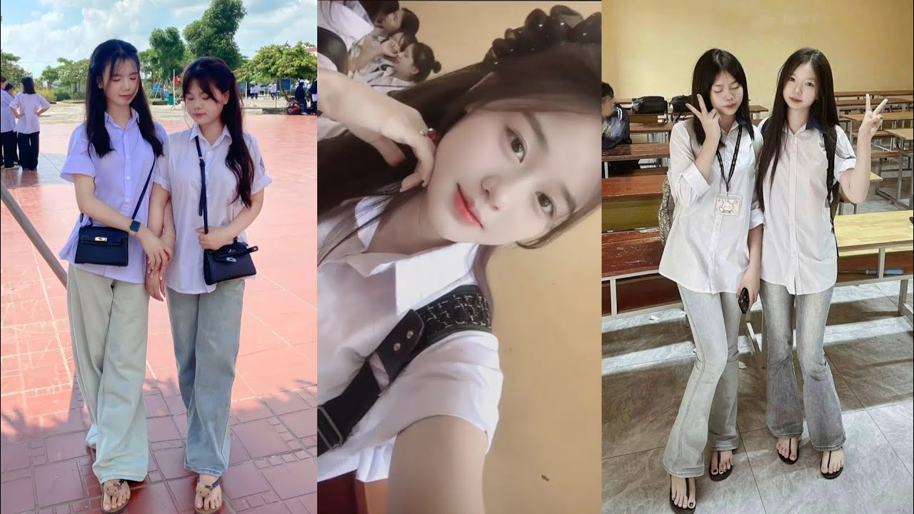 Tik Tok Học Sinh 💕 Học Sinh 4.0 Đi Học Quẩy Banh Nóc #53 | Duyen Anh 2004 😍