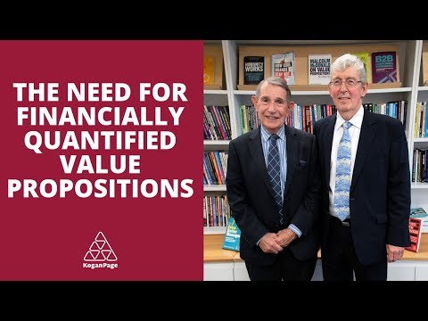 The Need for Financially Quantified Value Propositions | Malcolm McDonald