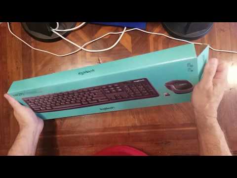 Budget Logitech MK270 Wireless Keyboard unboxing & review