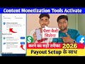 Facebook Content Monetization Activate करने का सही तरीका 2026 | Payout Setup kaise karen ?