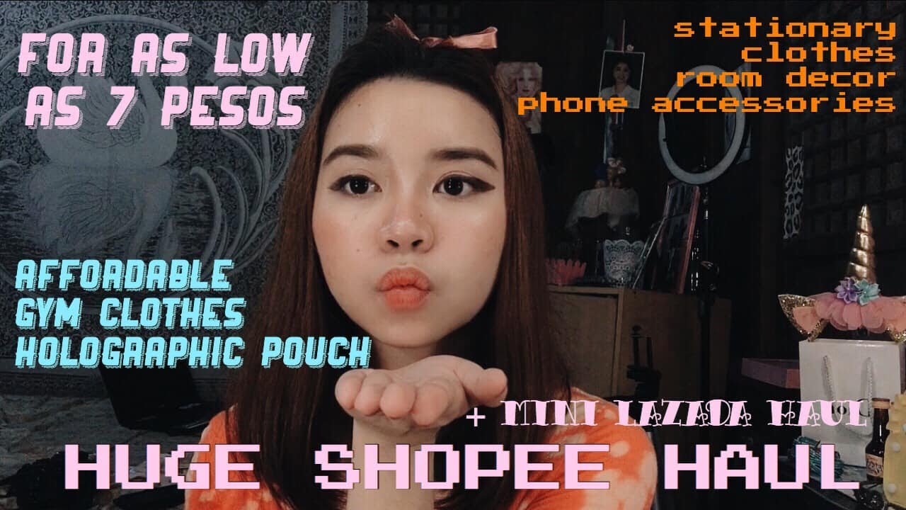 huge shopee haul + mini lazada haul (try on haul) // zy rodriguez
