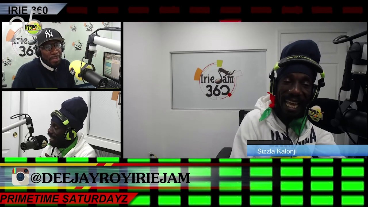Sizzla Interview On IrieJam 360 With DJ Roy Nov 2018
