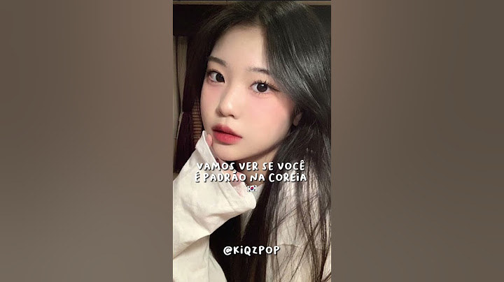 Padrões de beleza na Coreia 🇰🇷 / @kiqzpop