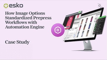 How Image Options Standardized Prepress Workflows with Esko Automation Engine #packaging