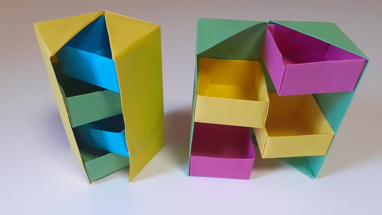 secret box | paper box | paper craft | caja secreta | caja de papel ...