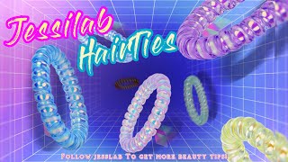 Bling Hair Tie For Bling You Jesslabs Newest Styles - Spiral Hair Ties