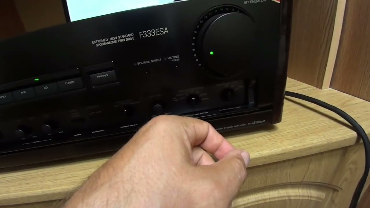 Sony TA-F 333 ESA. Работа.