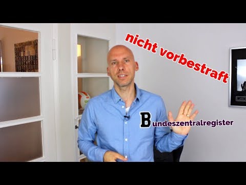 Video: So überprüfen Sie Das Vorstrafenregister Einer Person