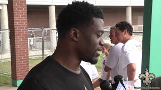 Benjamin Watson, "It feels great to be back"