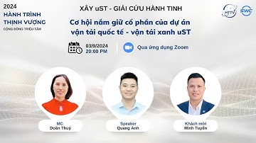 📣📣📣 CƠ HỘI NẮM GIỮ CỔ PHẦN CỦA DỰ ÁN VẬN TẢI QUỐC TẾ  VẬN TẢI XANH uST 💎