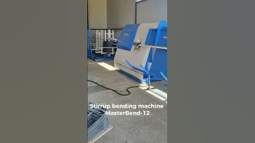 Stirrup Bending Machine MasterBend-12 #stirrupbender #stirrupbendingmachine #stirrups #bending