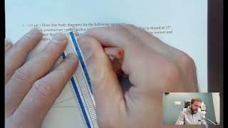 Physics Problems on 2D motion and Newton's Laws