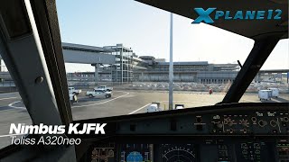 XPlane 12 Live | Toliss A320neo | Nimbus Studios KJFK