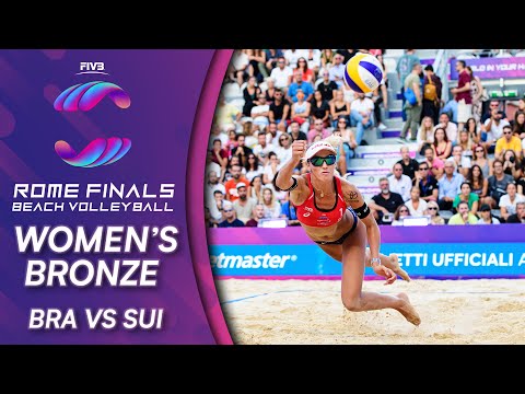 Women S Bronze BRA Vs SUI Beach Volleyball World Tour Finals Rome 2019