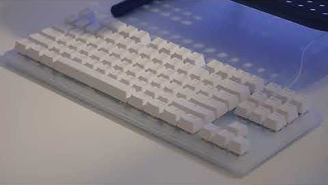 Womier K87 Sound Test with Lubed Gateron Reds