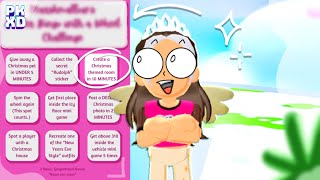 😱 WINTER BINGO CHALLENGE IN PK XD!