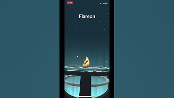 Pokémon Go Eevee evolve to Flareon