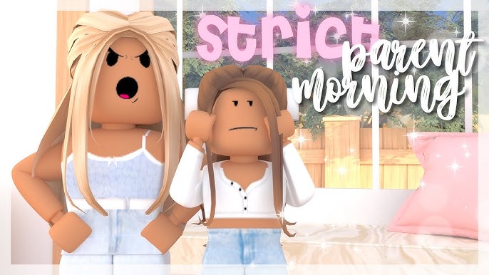 Strict Mom S Morning Routine Roblox Bloxburg Roleplay Youtube - emily and olivias mom roblox