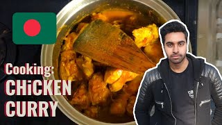 🍗 How I Cook Chicken Curry | Cooking with Zafar 🇧🇩