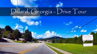 Dillard, Georgia  Driving Tour  4K