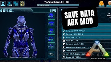 ARK SAVE DATA MOD 2.0.28 || BOSS TAMED || FULL TEK