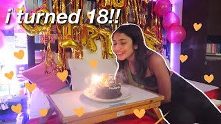 my 18th birthday, coming back to india, graduation party and more!