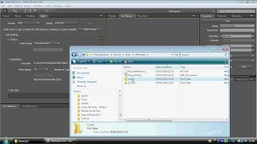 Adobe Encore - Step 1b - Configuring the workspace.avi