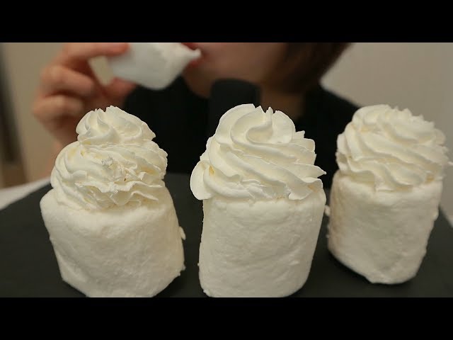 ASMR☆咀嚼音 マシュマロ marshmallow eating sound